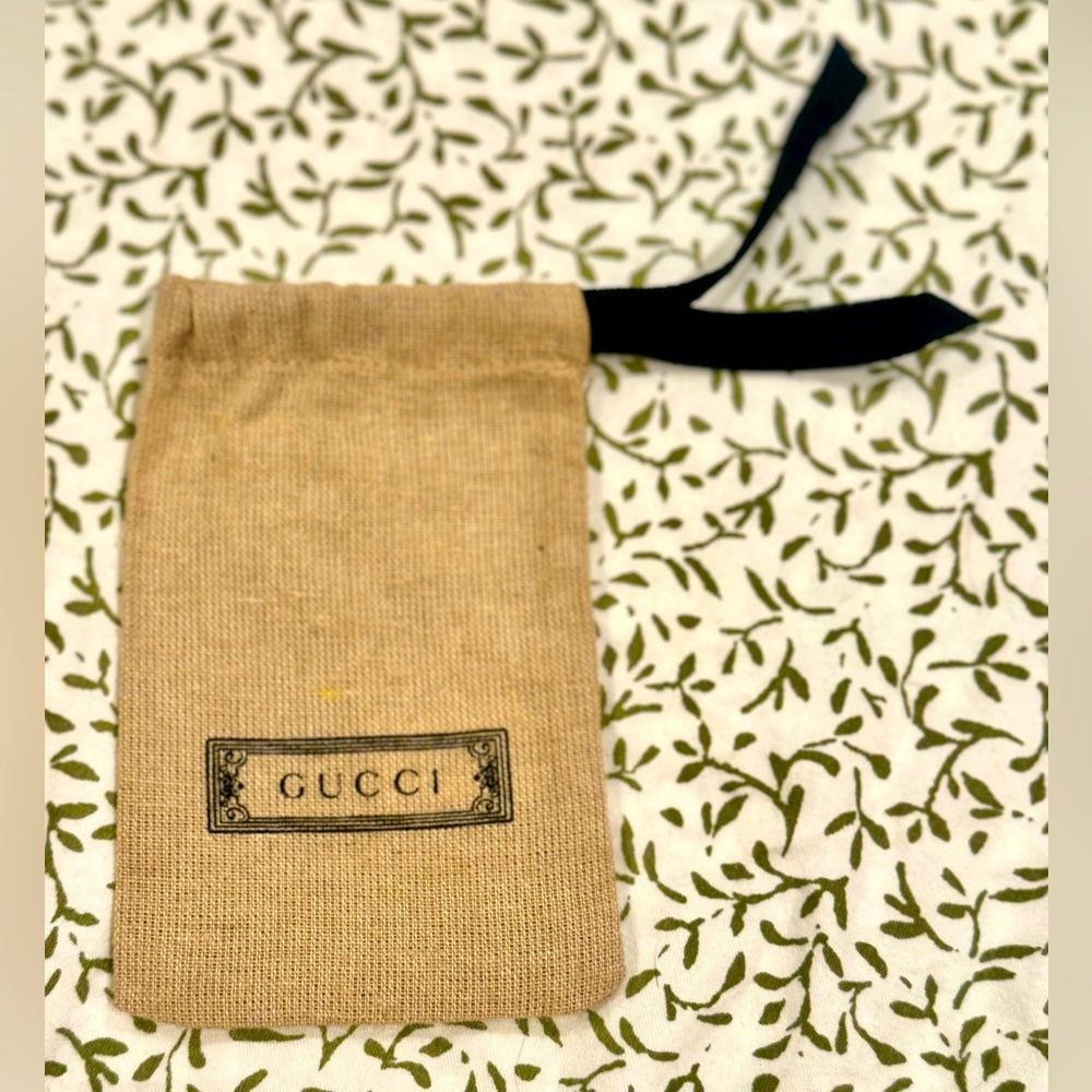 Authentic small Gucci lipstick pouch